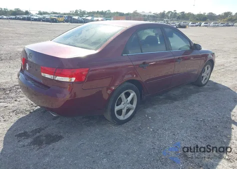 2007 Hyundai Sonata Limited/Se V6 z USA, uszkodzony, nr VIN 5NPEU46F97H212437